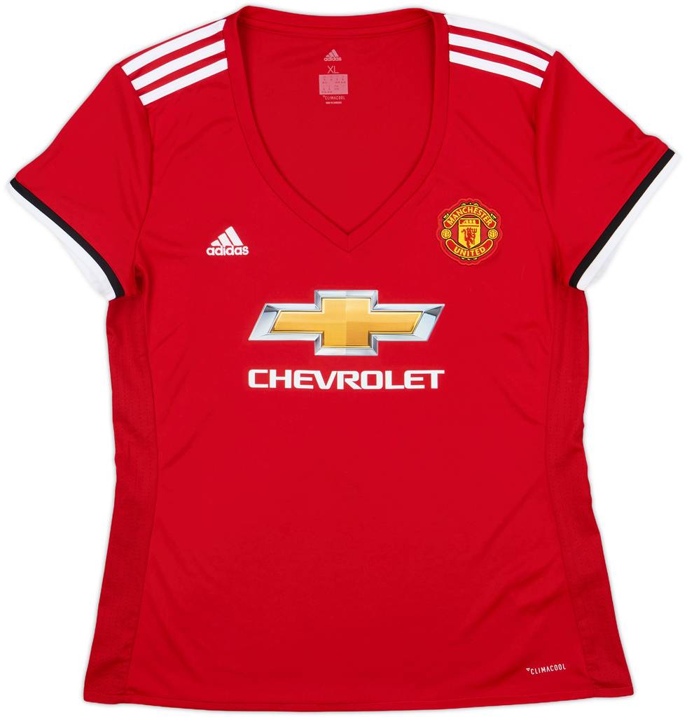2016-17 Manchester United Home Shirt - 8/10 - (Women's XL)