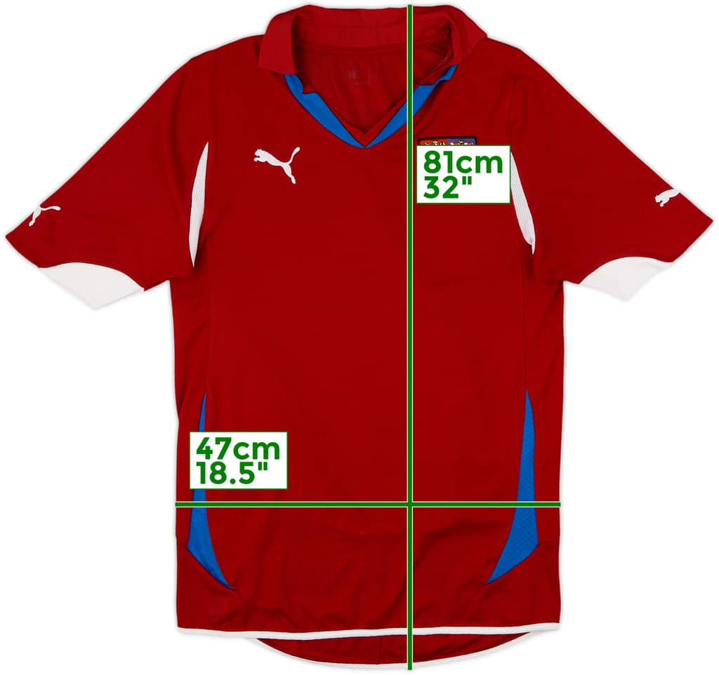 2010-12 Czech Republic Home Shirt - 6/10 - (S)