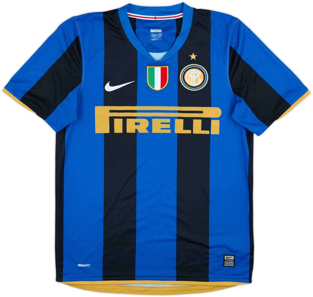 2008-09 Inter Milan Home Shirt - 10/10 - (S)