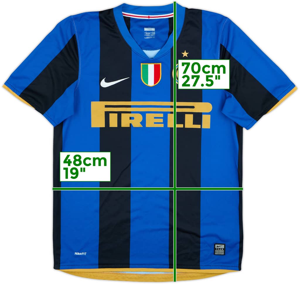 2008-09 Inter Milan Home Shirt - 10/10 - (S)