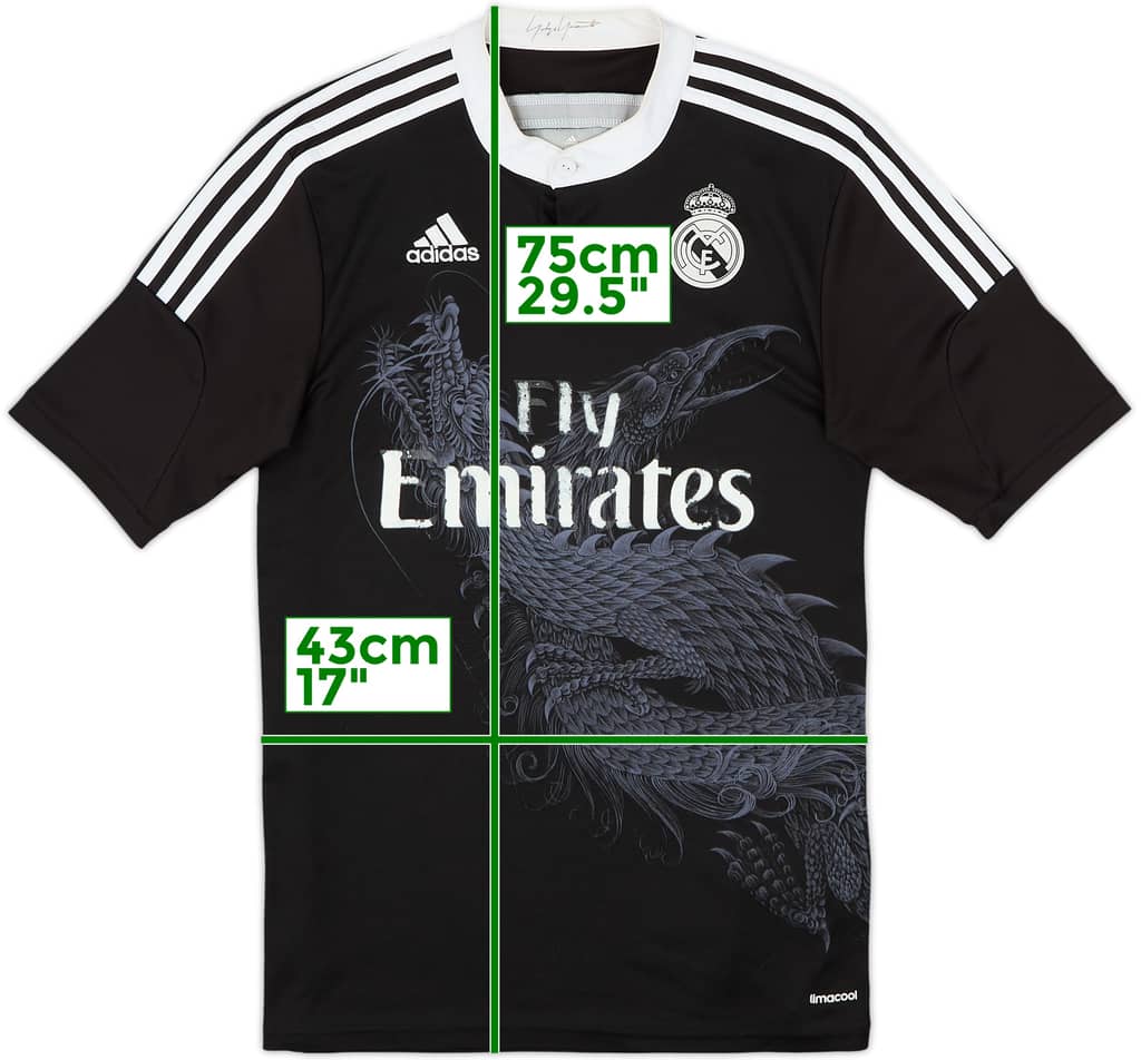 2014-15 Real Madrid Third Shirt - 5/10 - (S)