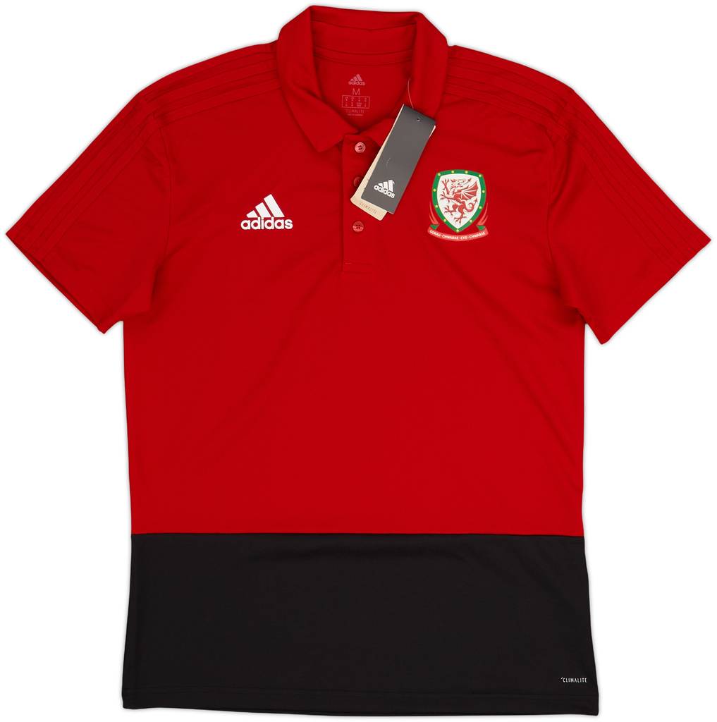 2018-19 Wales adidas Polo Shirt (M)