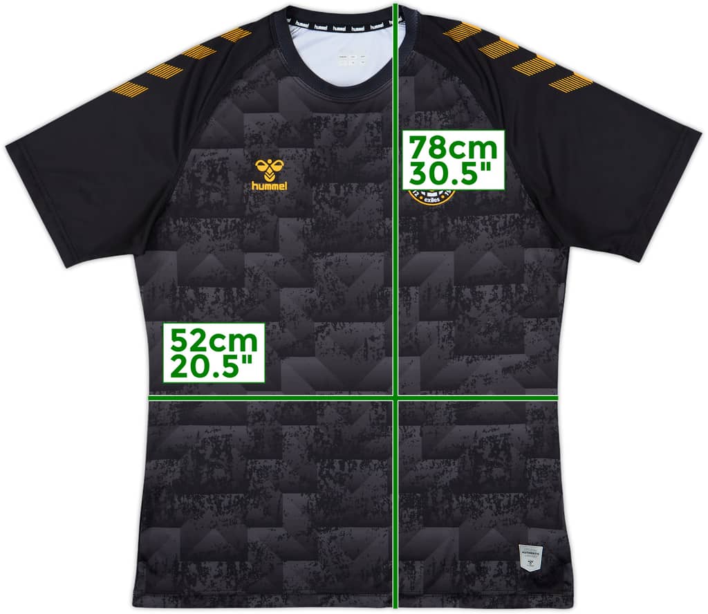 2020-21 Newport County Hummel Training Shirt - 9/10 - (L)