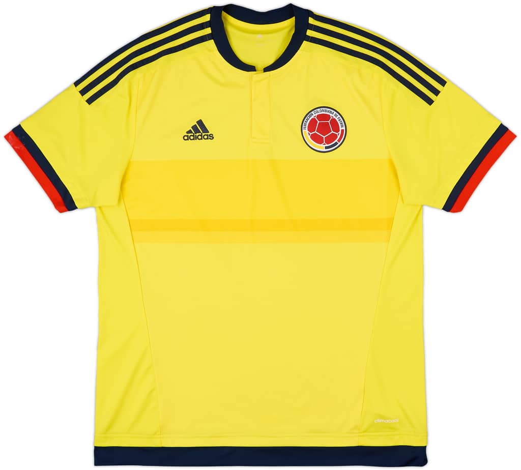 2015 Colombia Copa America Home Shirt - 9/10 - (L)