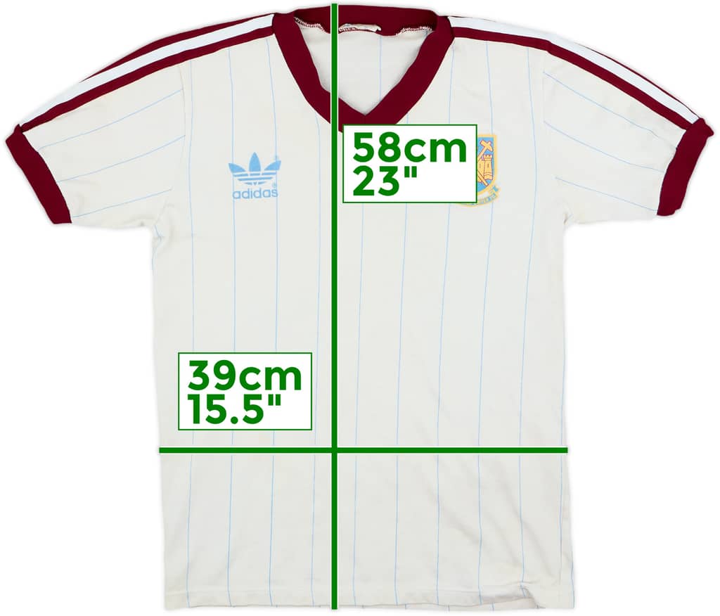 1983-85 West Ham Away Shirt - 6/10 - (Y)