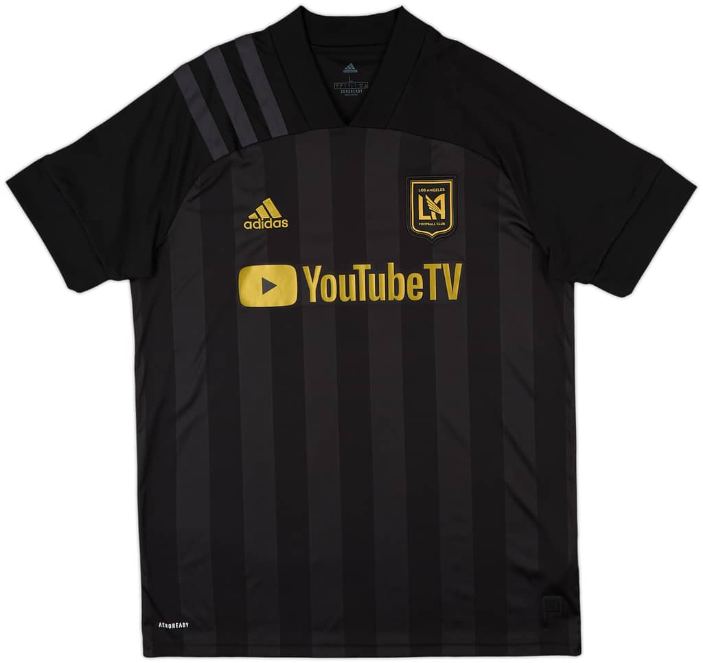 2020 LA FC Home Shirt - 9/10 - (L)