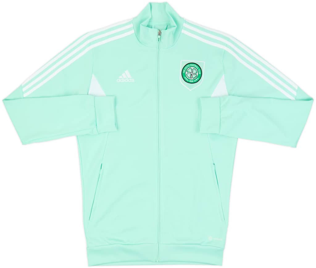 2022-23 Celtic adidas Track Jacket - 10/10 - (M)