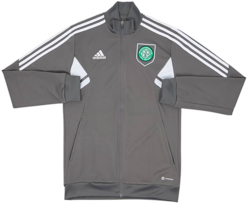 2022-23 Celtic adidas Sweat Top - 8/10 - (M)