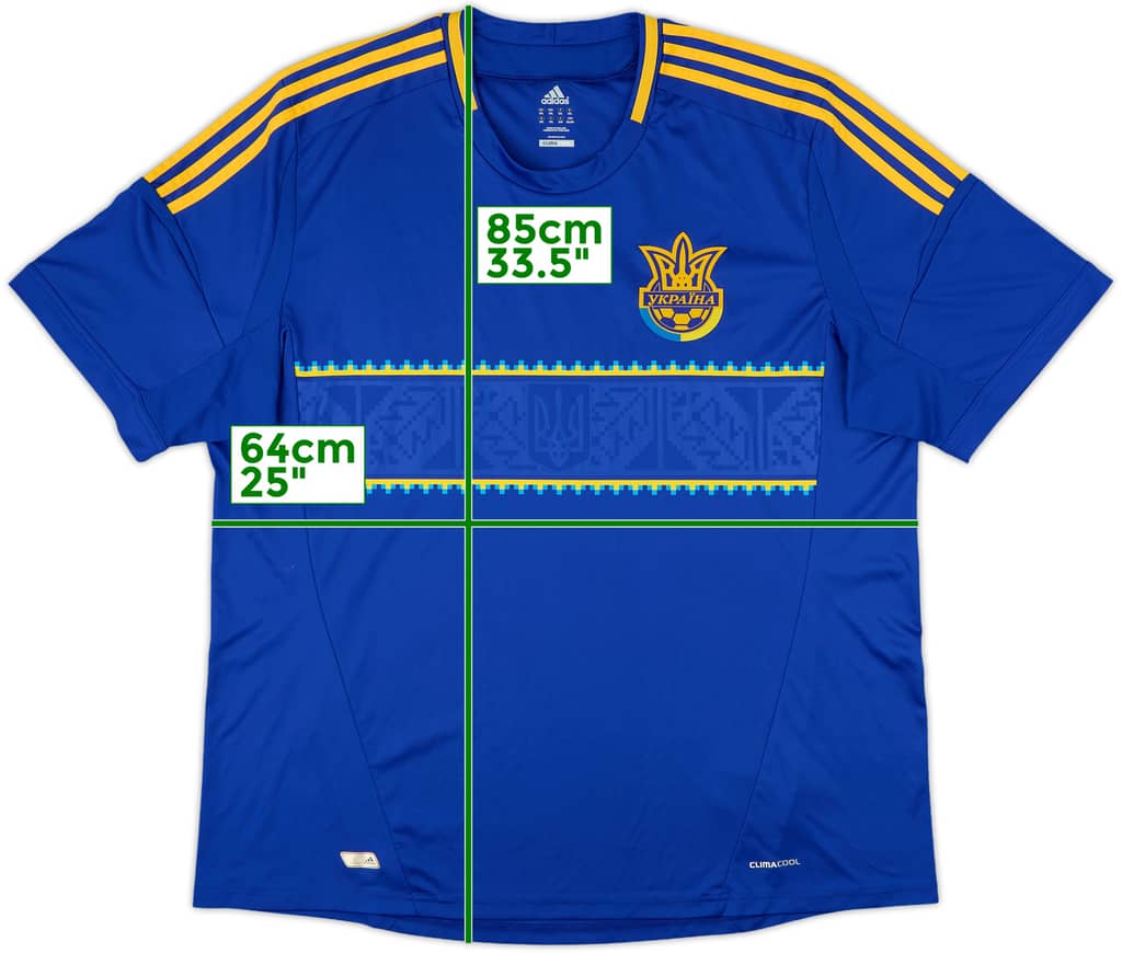 2011-13 Ukraine Away Shirt - 6/10 - (XXL)