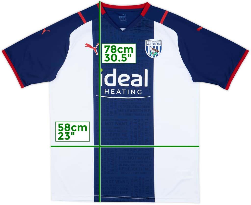 2021-22 West Brom Home Shirt - 10/10 - (XL)