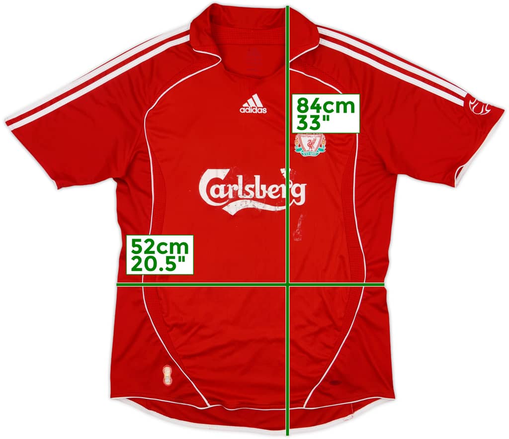 2006-08 Liverpool Home Shirt - 4/10 - (L)