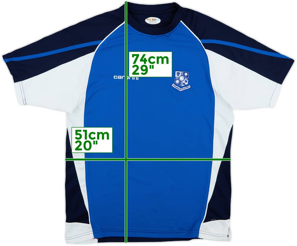 2014-16 Tranmere Rovers Carbrini Training Shirt - 7/10 - (S)