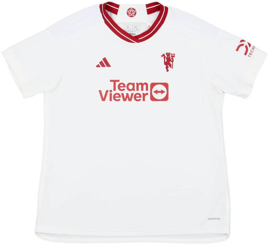 2023-24 Manchester United Third Shirt - 10/10 - (Women's XL)