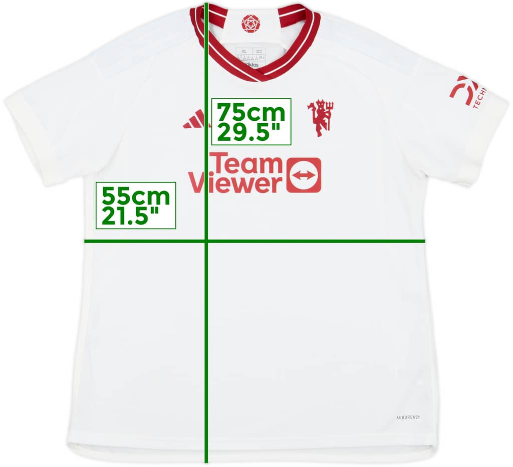 2023-24 Manchester United Third Shirt - 10/10 - (Women's XL)