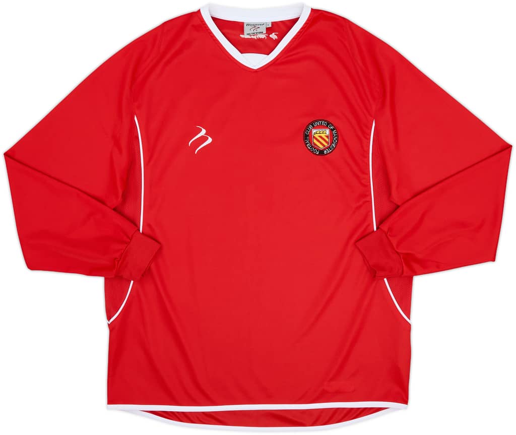 2005-06 FC United of Manchester Home L/S Shirt - 10/10 - (L)