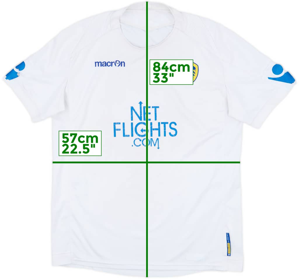 2010-11 Leeds United Home Shirt - 5/10 - (XL)