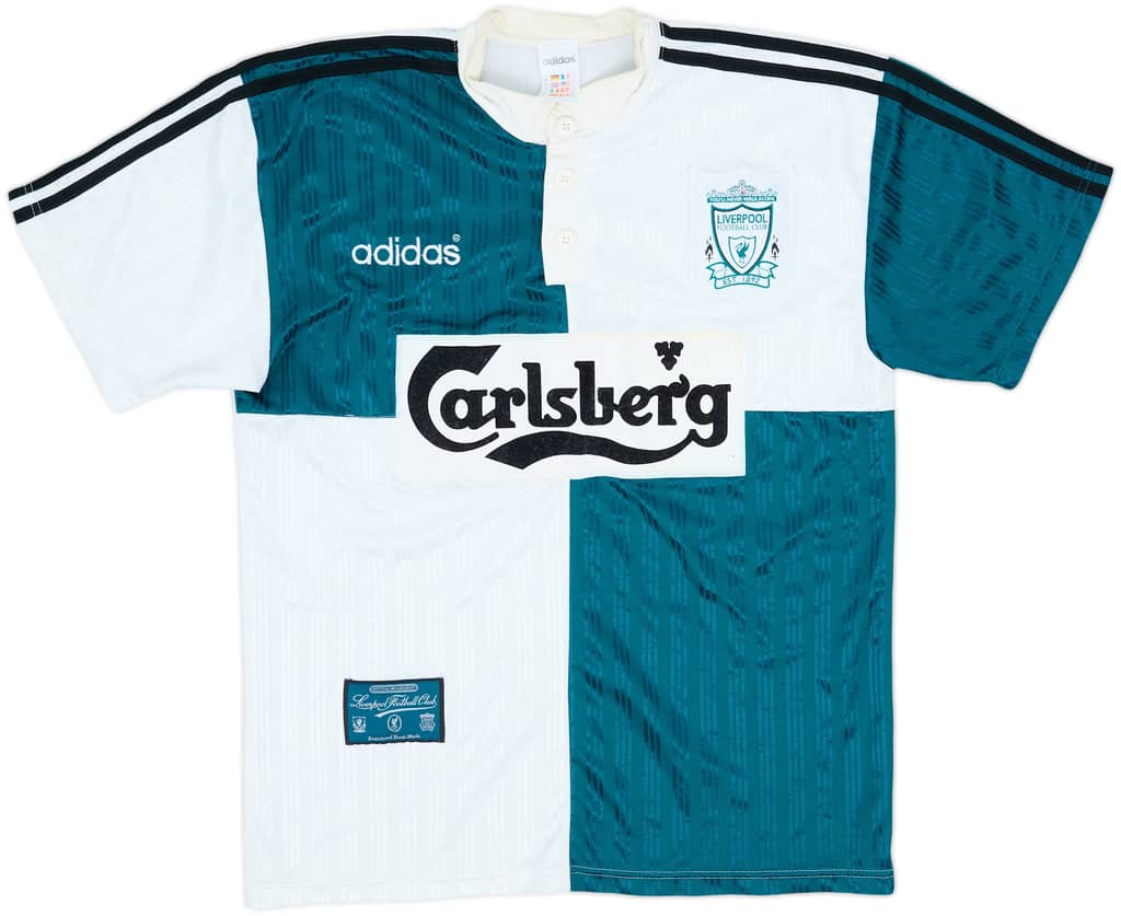 1995-96 Liverpool Away Shirt - 8/10 - (M)