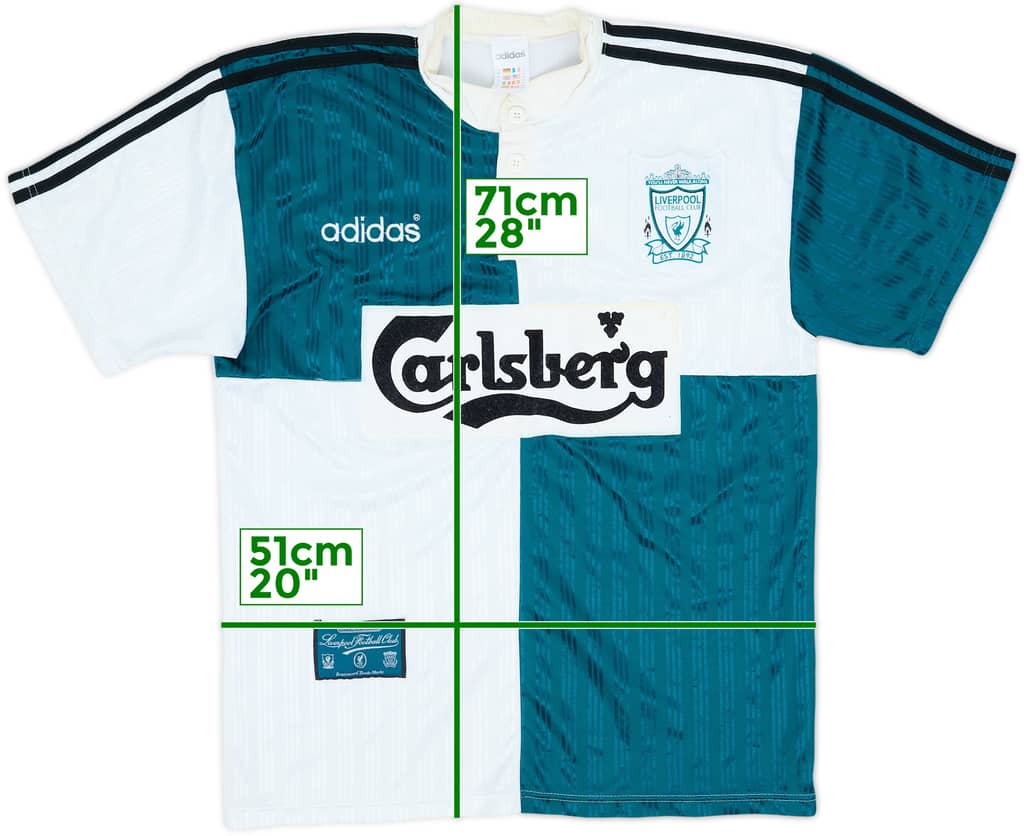 1995-96 Liverpool Away Shirt - 8/10 - (M)