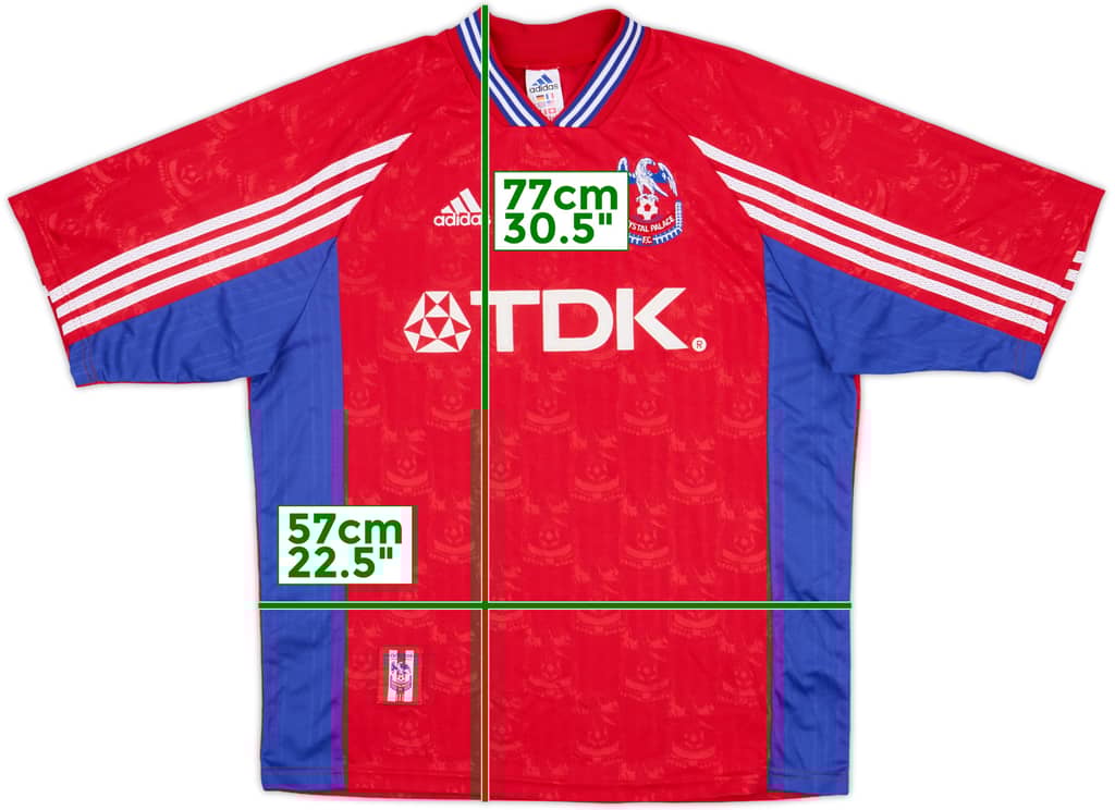 1998-99 Crystal Palace Home Shirt - 9/10 - (L)