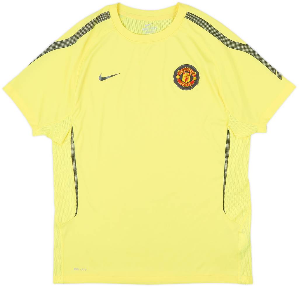2010-11 Manchester United Nike Training Shirt - 8/10 - (XL.Boys)