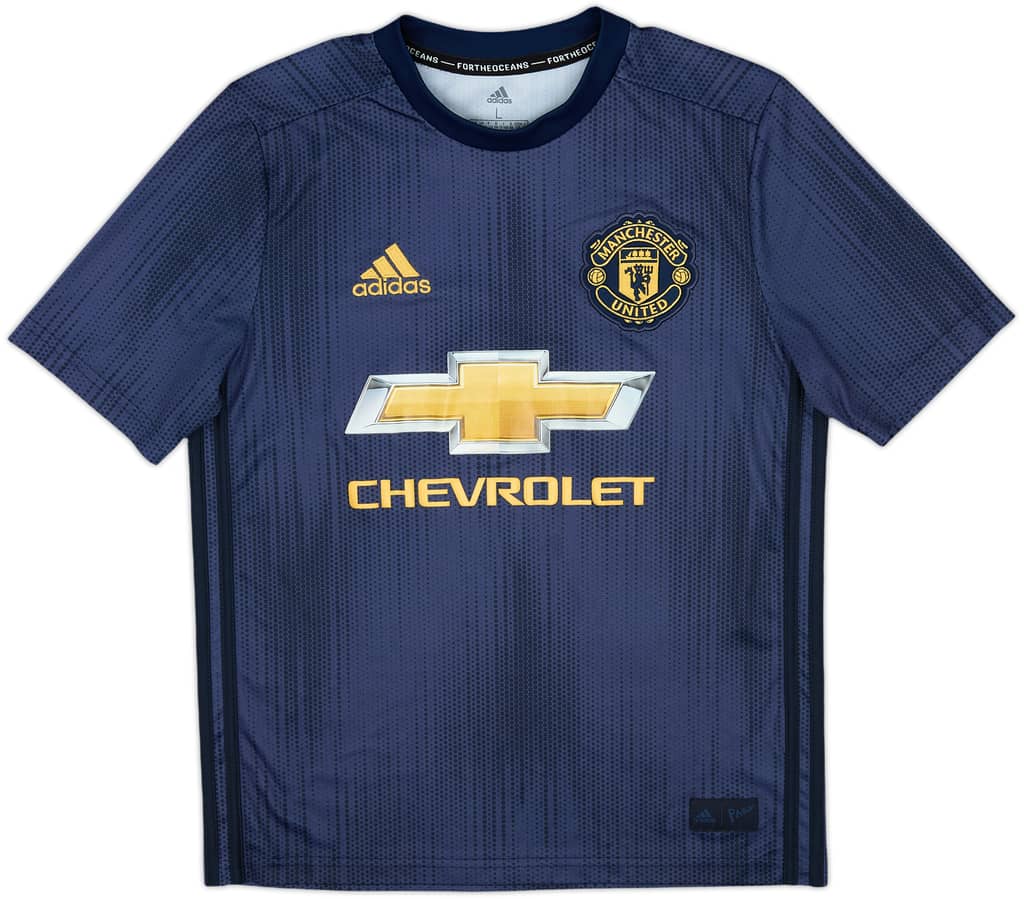 2018-19 Manchester United Third Shirt - 10/10 - (L.Boys)