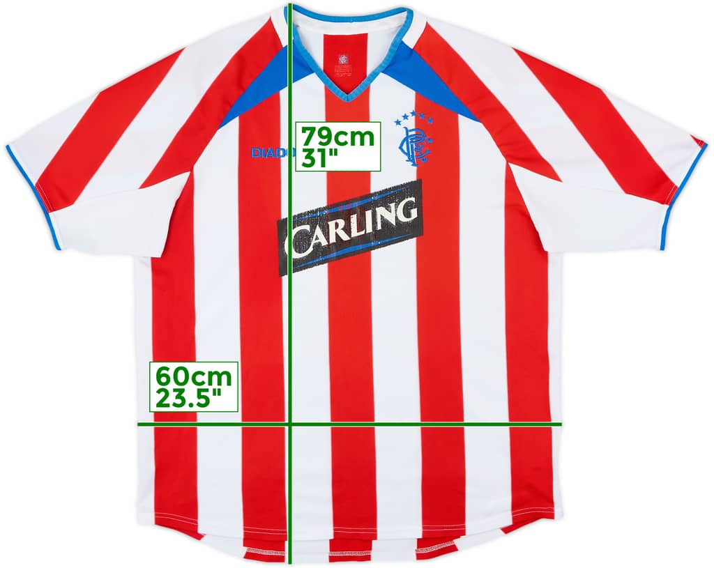 2003-04 Rangers Away Shirt - 5/10 - (XL)