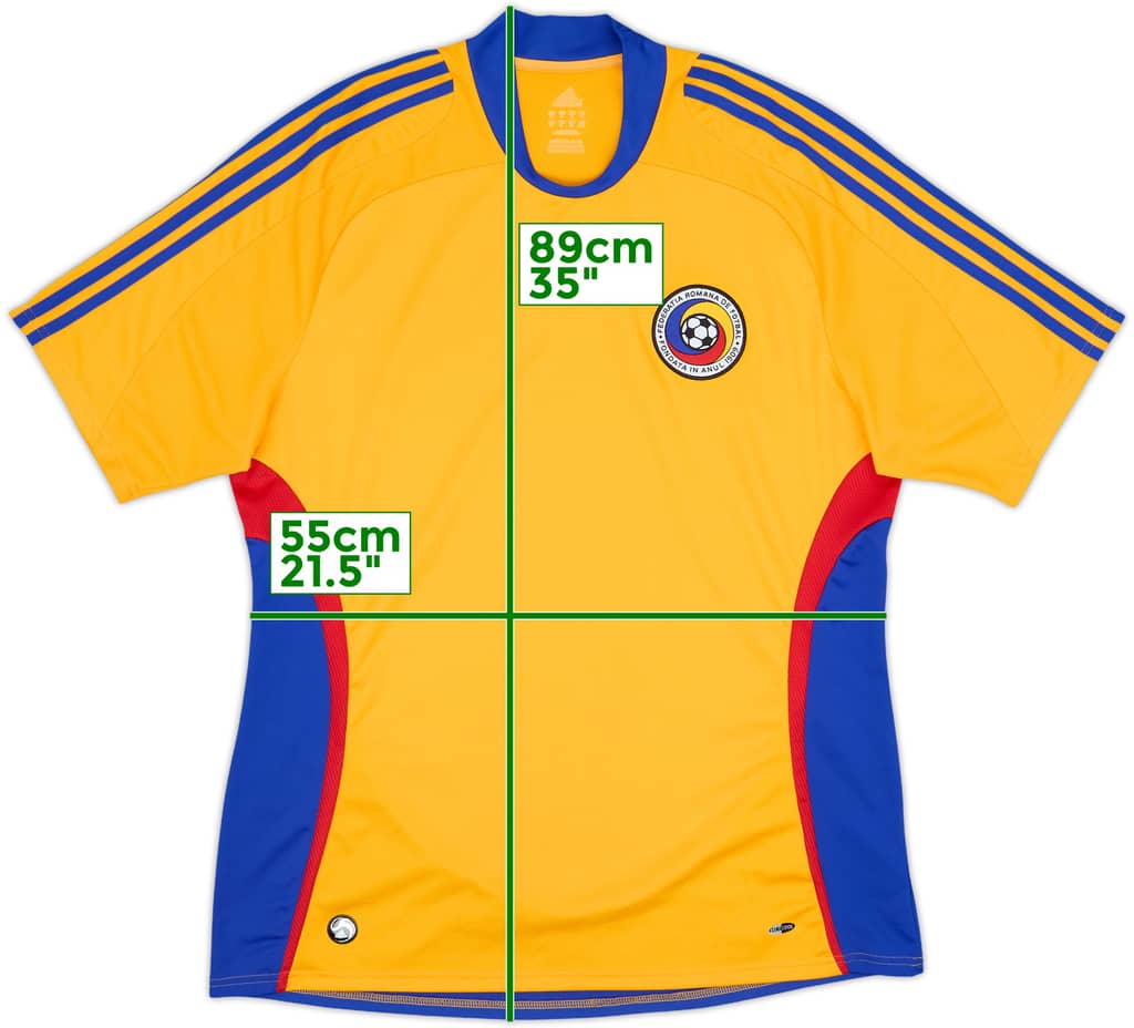 2008-09 Romania Home Shirt - 8/10 - (XL)