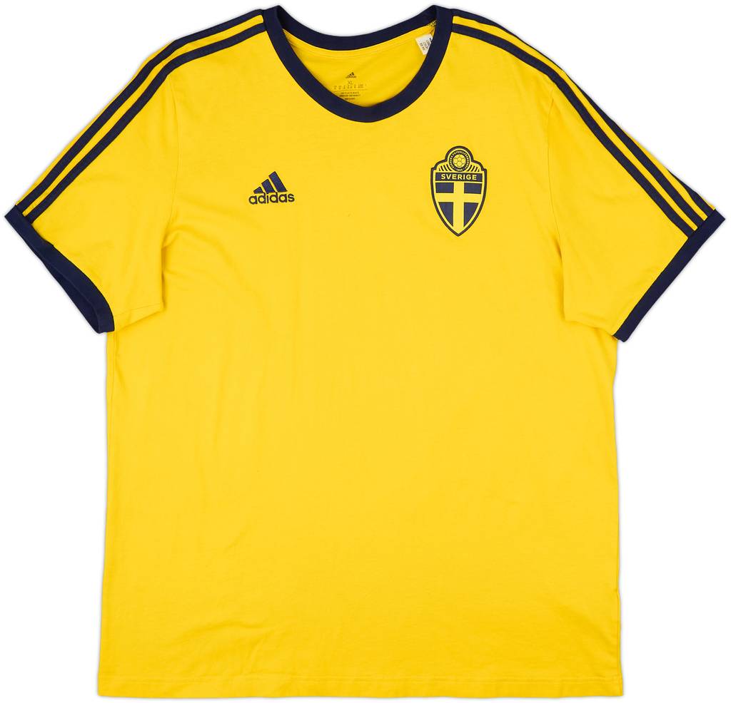 2022-23 Sweden adidas Cotton Tee - 8/10 - (XL)