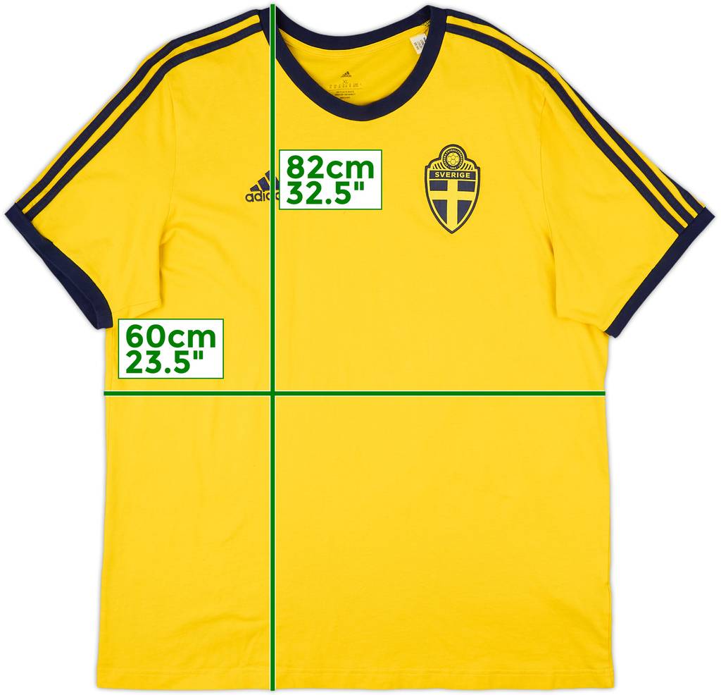 2022-23 Sweden adidas Cotton Tee - 8/10 - (XL)