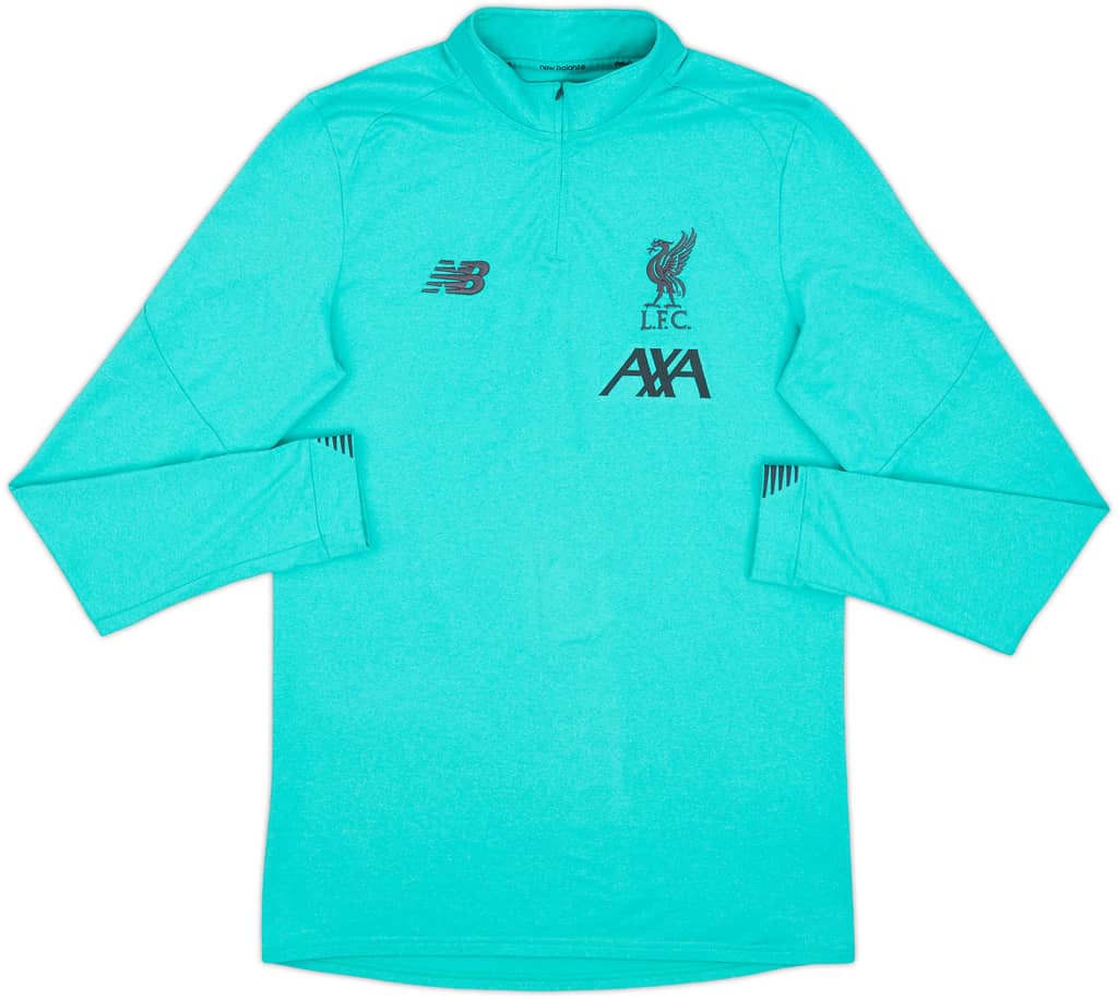 2019-20 Liverpool New Balance 1/4 Zip Drill Top - 8/10 - (M)