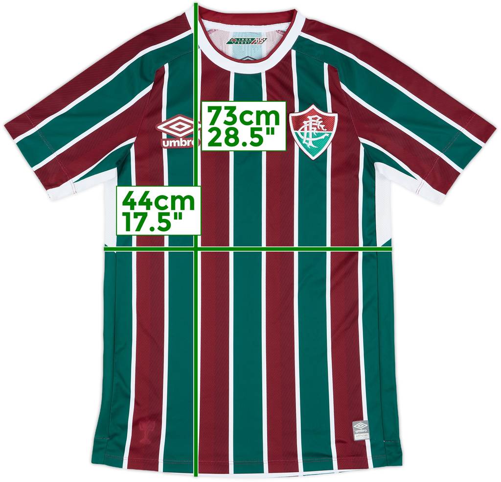 2021 Fluminense Home Shirt - 10/10 - (S)