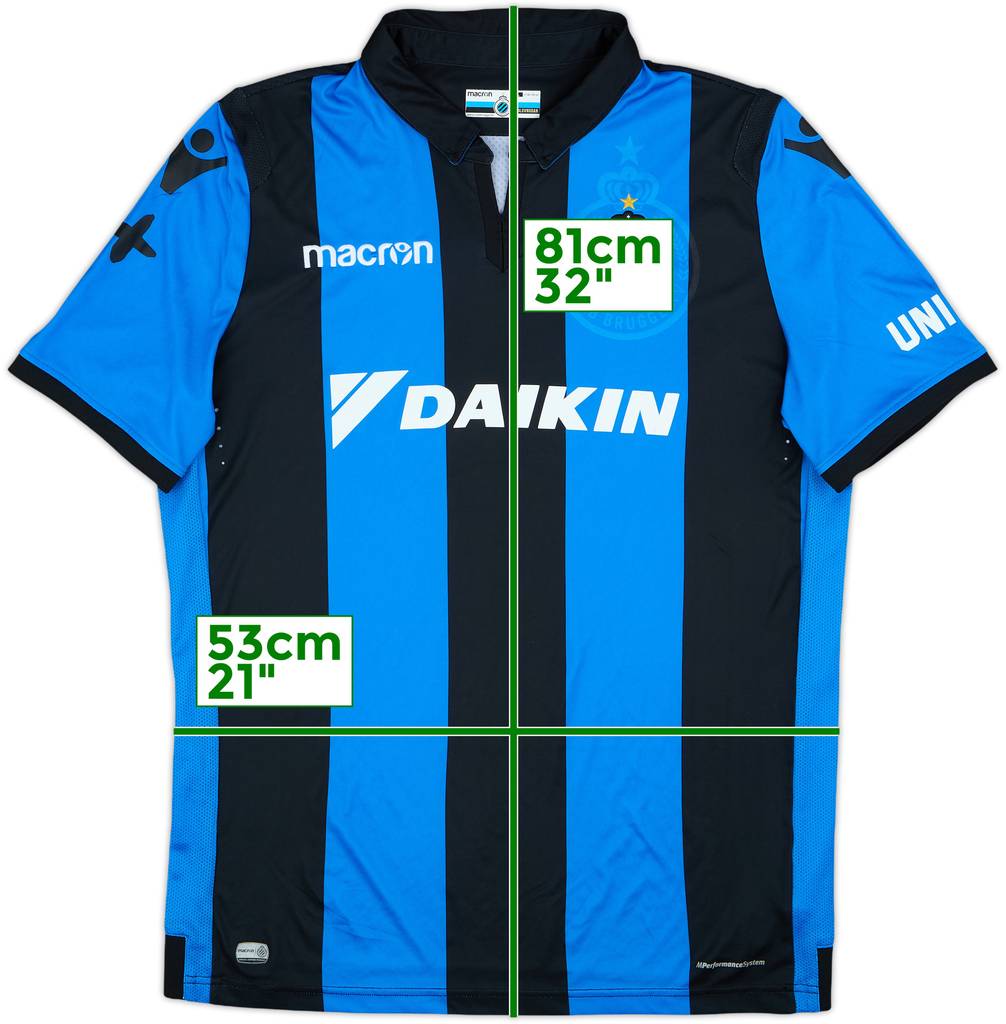 2018-19 Club Brugge Home Shirt - 8/10 - (XXL)