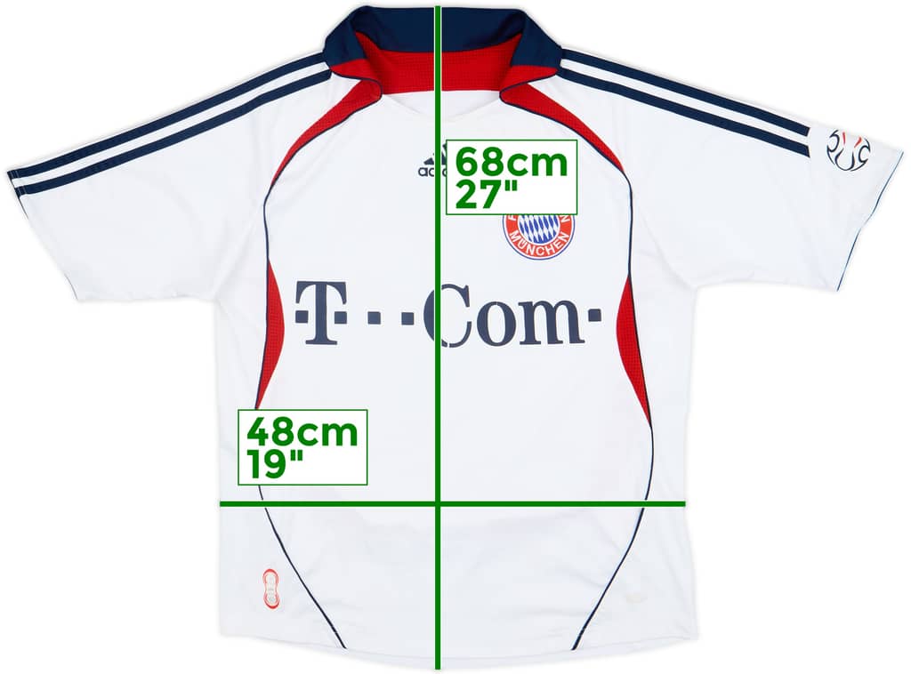 2006-07 Bayern Munich Away Shirt - 5/10 - (L.Boys)