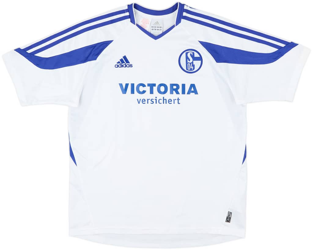 2003-04 Schalke Away Shirt - 8/10 - (XL.Boys)