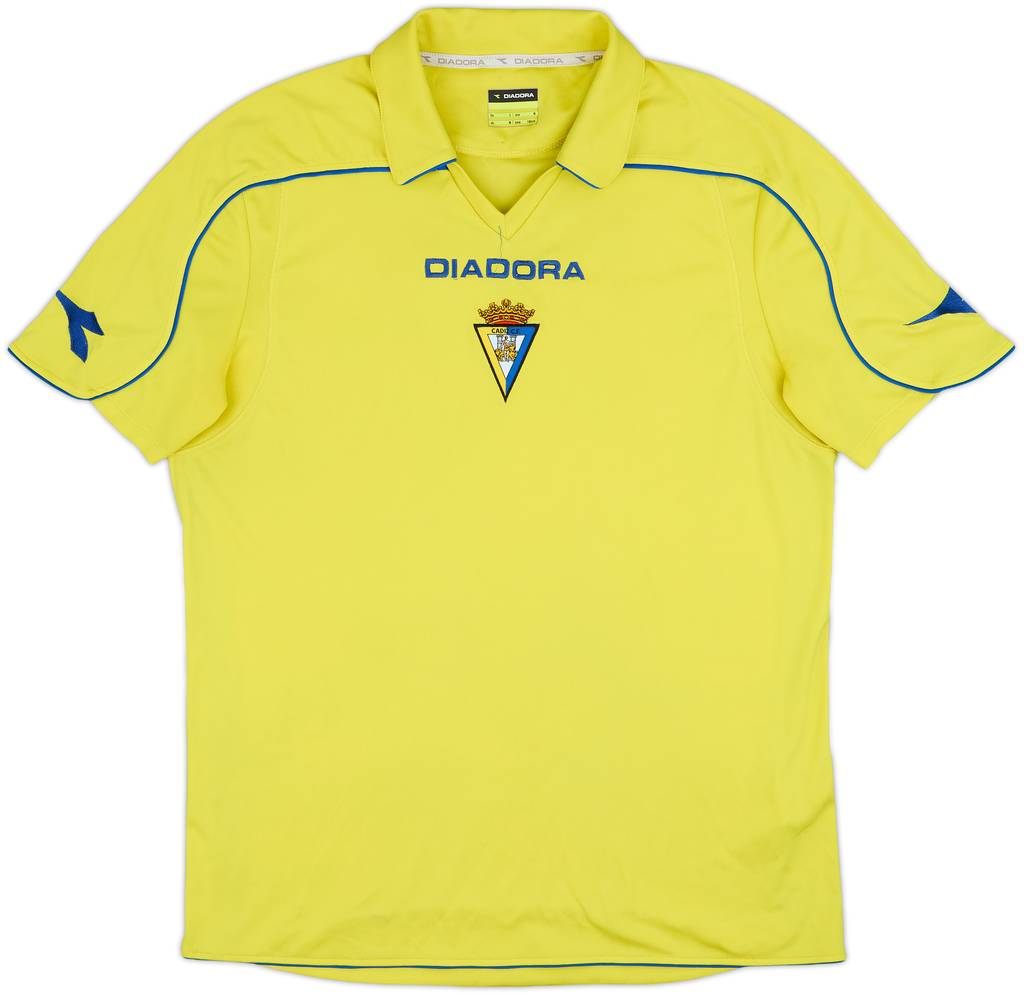 2008-09 Cadiz Home Shirt - 7/10 - (M)