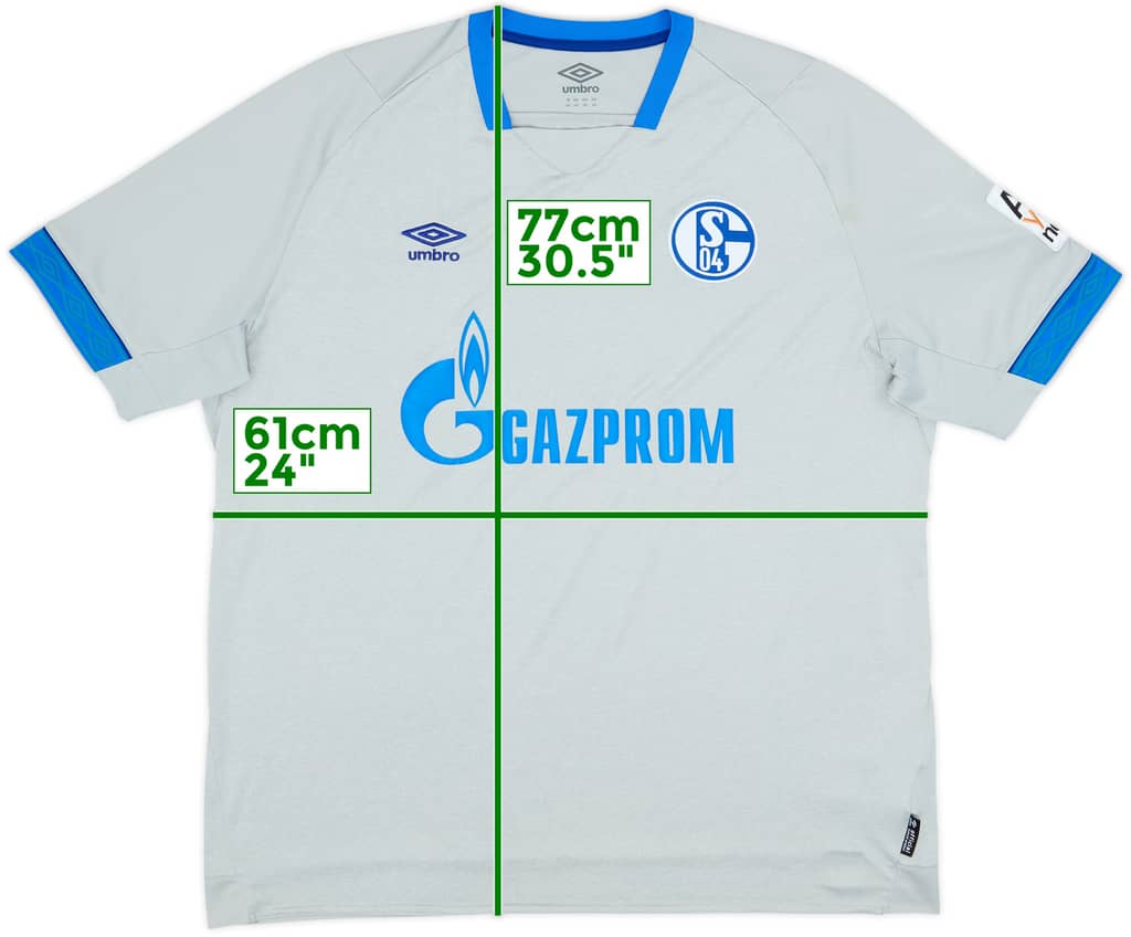 2018-19 Schalke Away Shirt - 6/10 - (XXL)