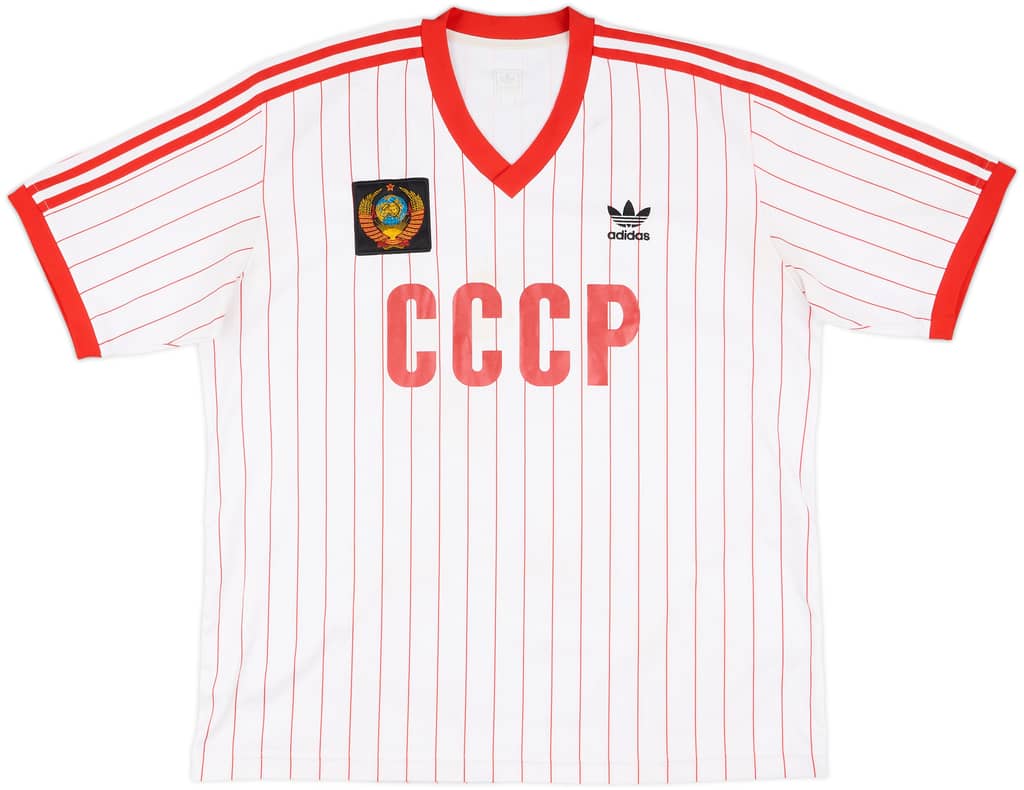2005 Soviet Union adidas Originals Retro 1982 Away Shirt - 6/10 - (L)
