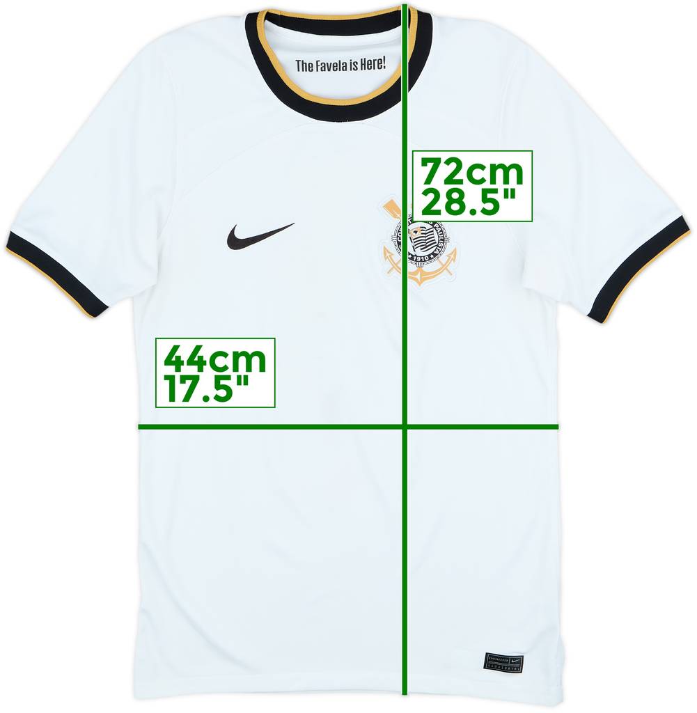 2022-23 Corinthians Home Shirt - 6/10 - (S)