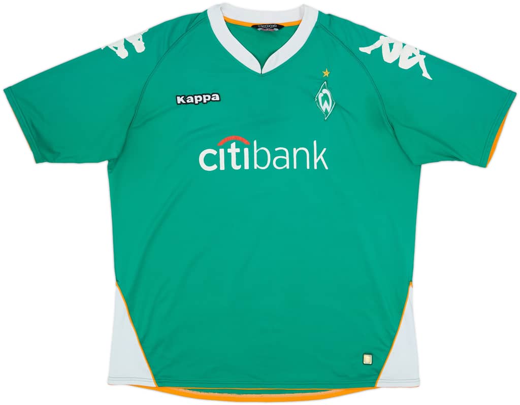 2007-08 Werder Bremen Home Shirt - 6/10 - (3XL)