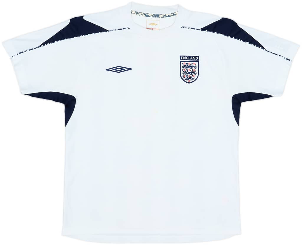 2004-05 England Umbro Training Shirt - 5/10 - (M)