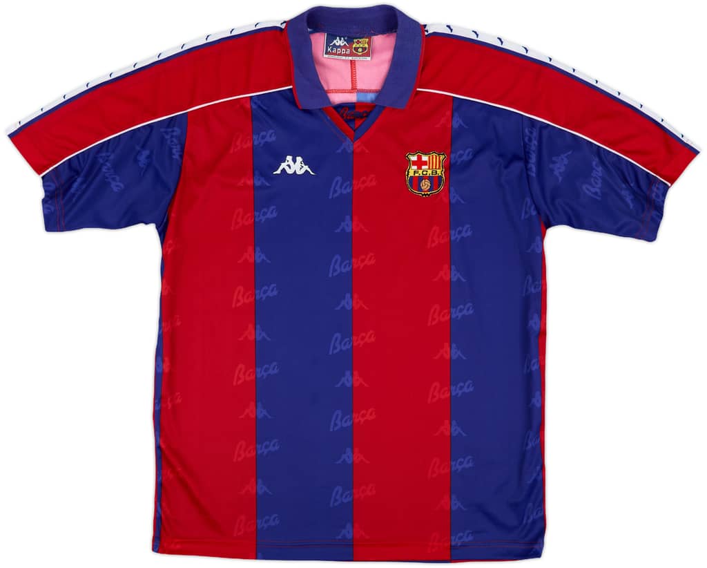 1992-95 Barcelona Home Shirt - 8/10 - (L)