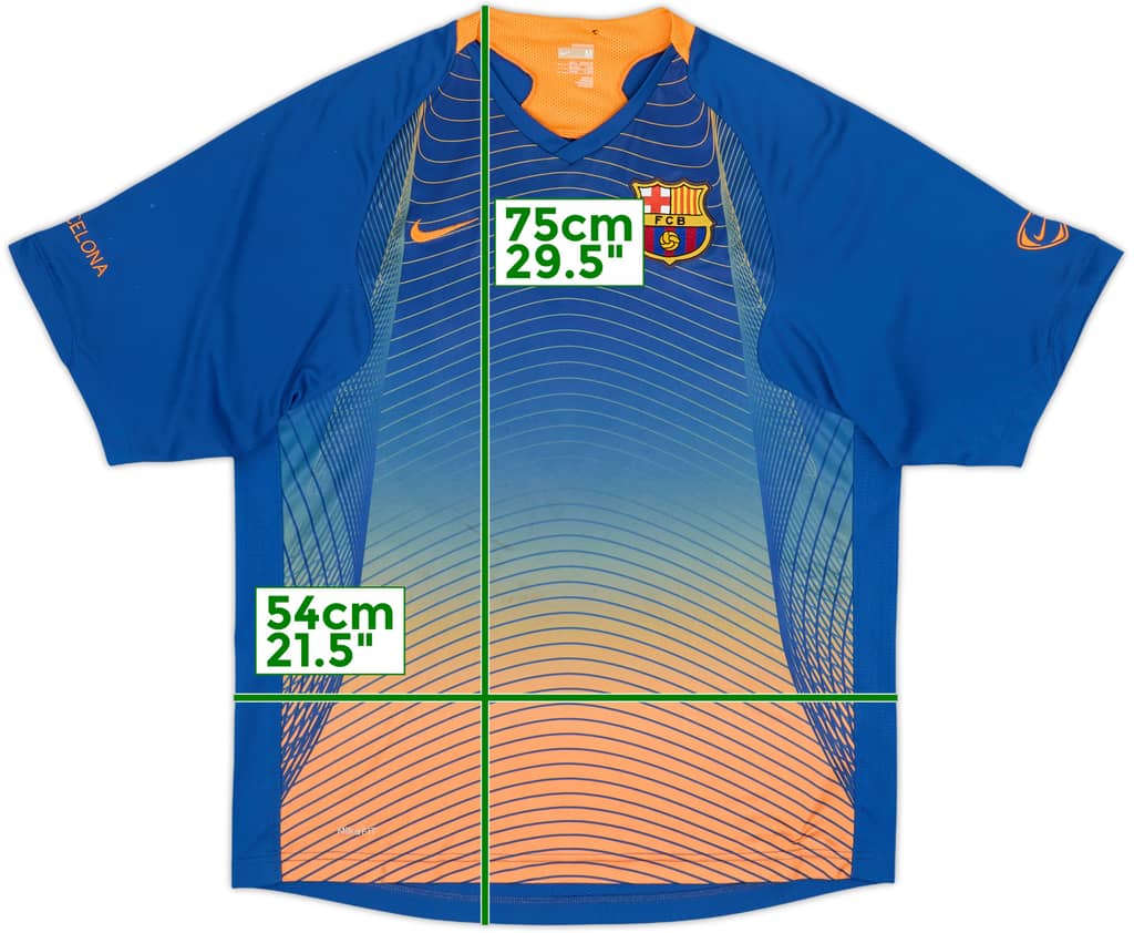 2006-07 Barcelona Nike Training Shirt - 5/10 - (M)