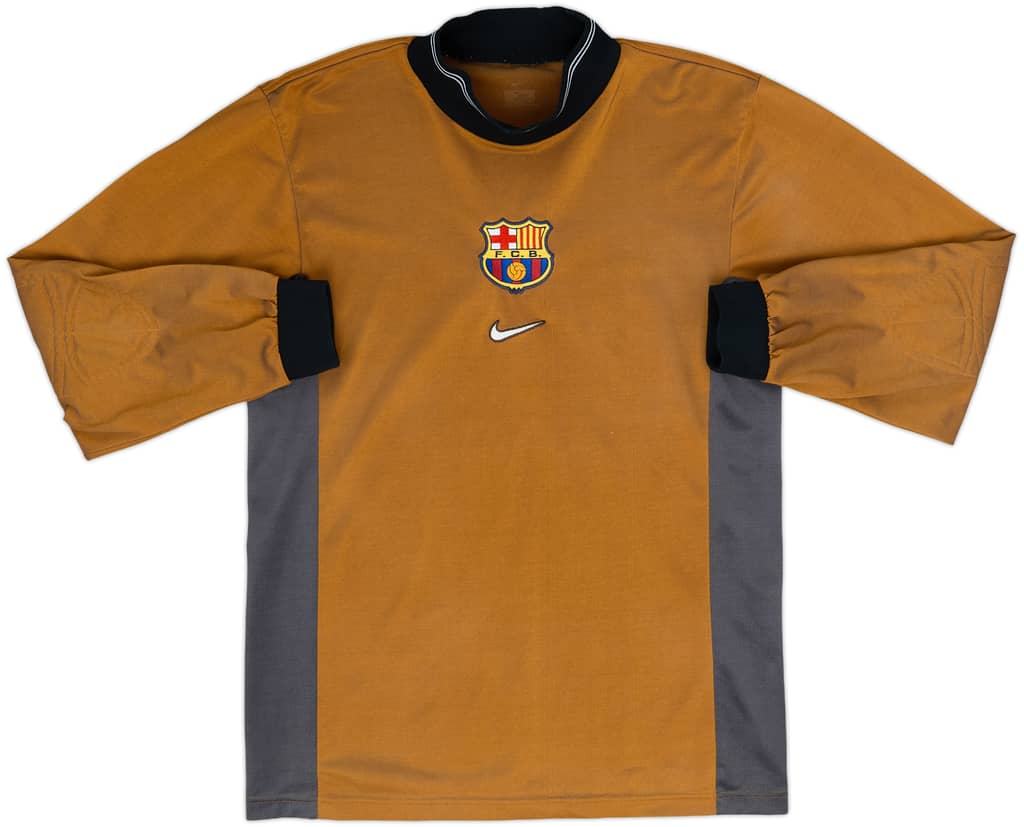 1999-00 Barcelona GK Shirt - 8/10 - (L)
