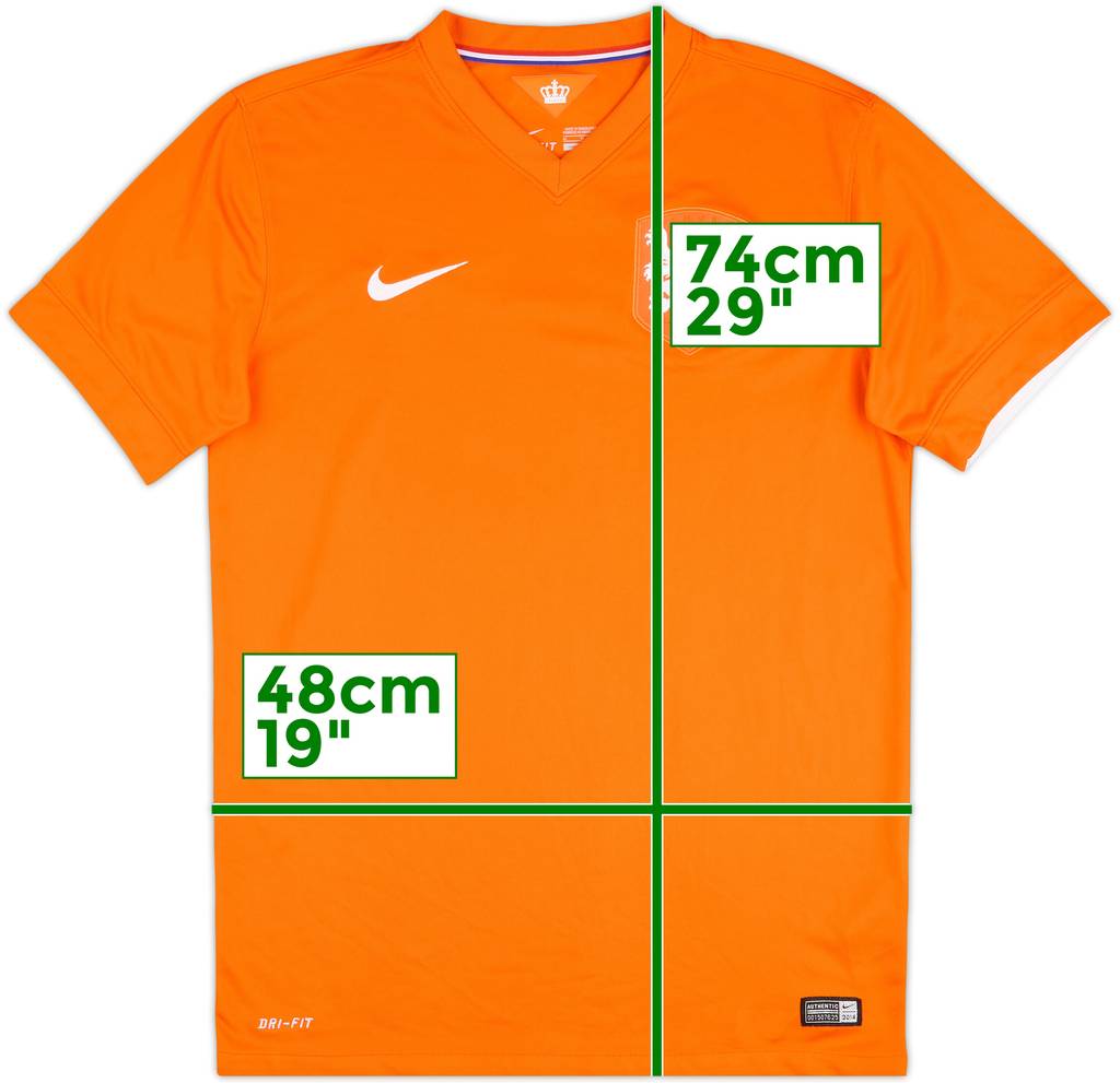 2014-15 Netherlands Home Shirt - 8/10 - (M)