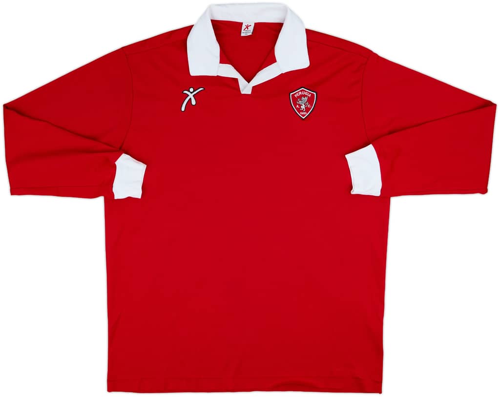 2001-02 Perugia Galex Training L/S Shirt - 9/10 - (XXL)