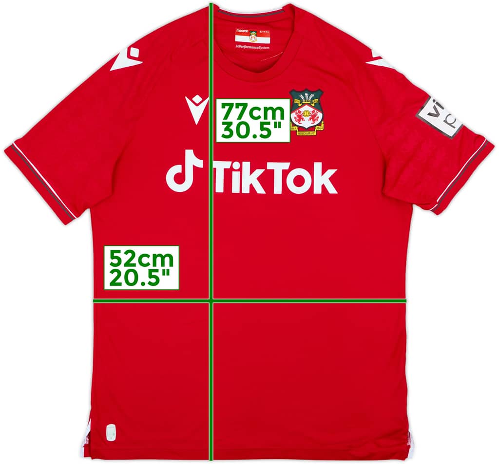 2022-23 Wrexham Home Shirt - 10/10 - (XL)