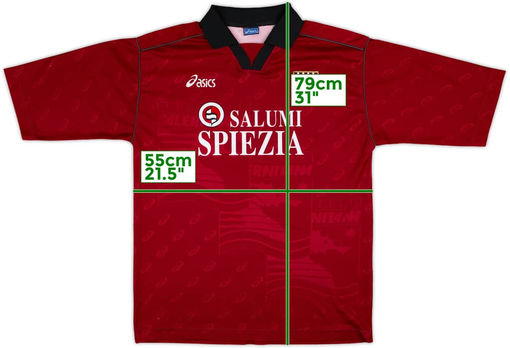 1996-97 Salernitana Home Shirt - 9/10 - (L)