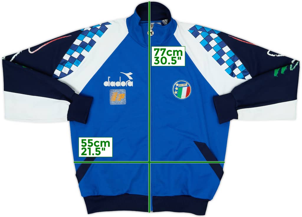 1990 Italy Diadora Track Jacket - 8/10 - (L)