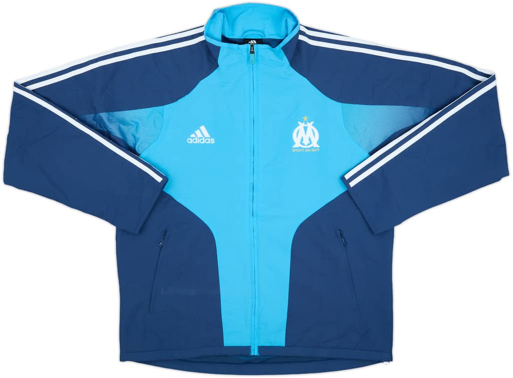 2004-05 Olympique Marseille adidas Track Jacket - 9/10 - (M/L)