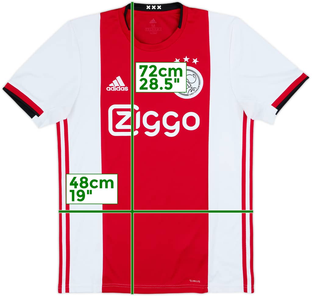 2016-17 Ajax Home Shirt - 8/10 - (M)